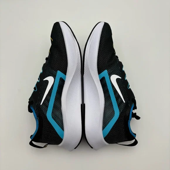 Men’s Nike Zoom Fly 4 Black Chlorine Blue Shoes